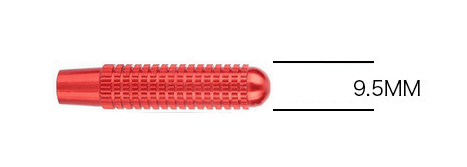 Dveřní kolíky / západky Mercedes Benz (W205 / W213 / X253 / C253 / W166 / X166 / C292)- (9,50mm) - červené
